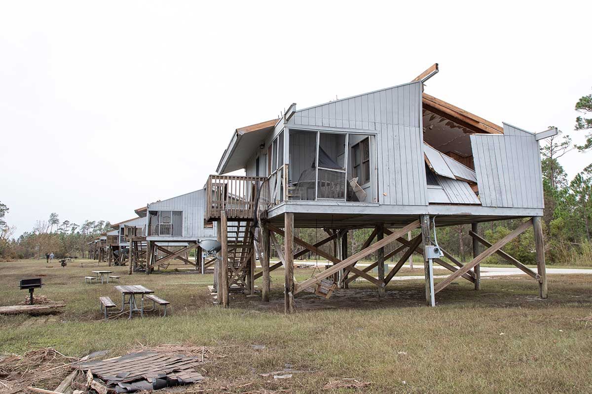 Gulf State Park Section Succumbs to Sally's Surge
